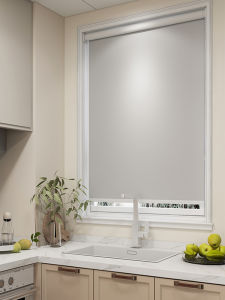 No Drill Lightproof Water-resistant Roll-up Curtain