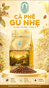(1 Kg) CÀ PHÊ GU NHẸ - Rang Mộc Nguyên Chất 100%. (Đã bao gồm 8% VAT)