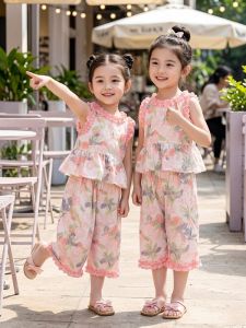 Floral Thin Baby Girl Outfit Set
