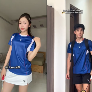 Áo Cầu Lông Quần Cầu Lông Bộ Cầu Lông Nam Nữ Chuyên Nghiệp Vải Thoáng Khí A990 - V Badwear