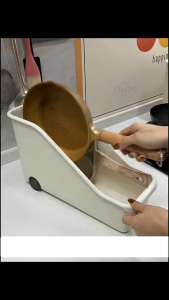 [BUY 3 FREE 1]Japanese kitchen storage box sundries cabinet organize pots and pans seasonings pot lid rack sink basket with rollers