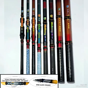 Set Tegek Kolong ORCA TGL & XIA GUANG 40CM - Reel Multifungsi + Senar + Bonus - Warna Variatif