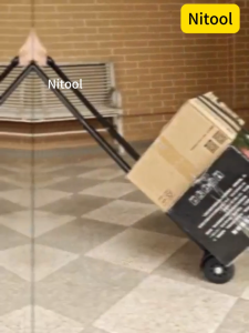 Foldable Trolley Shopping Cart Troli Trolley Bakul Pasar Climb Stairs Aluminum Alloy Rack 手推车