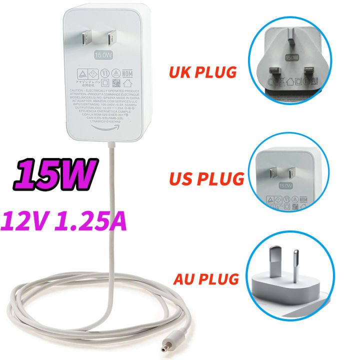 Echodo2点t Echopop1点　三点セット 15W Charger for Amazon Echo Pop (newest model) 12V 1.25A Power