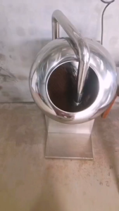 Máy Bao Viên Đánh Bóng BY400 | Inox 304 | Công Suất 1000W | Năng Suất 3-5kg/mẻ