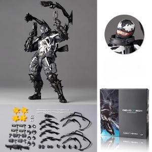 In Stock Ct Toys Venom Action Figure Kaiyodo Figurine Marvel Movable Collection Eugene Thompson Ko Model Decorate Toys Kids Gift