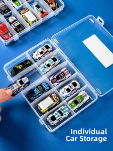 MRUN | Clear Organizer Display Box for Toy Cars