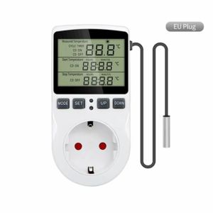 other | AC 110V~230V Timer Socket Thermostat Digital Temperature Controller Outlet With Timer Switch Heating Cooling EU/AU/US/FR/UK Plug