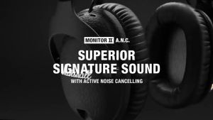Monitor II ANC ลดเสียงหูฟังหูฟังบลูทู ธ ไร้สายพร้อมชุดหูฟังเกมไมค์เกม