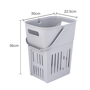 Japanese Style Laundry Basket Storage Basket Dirty Clothes Basket Laundry Baskets Lou Barrel For Home Bedroom Dormitory Bathroom Bathroom Appliance