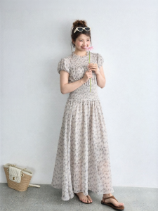 JULULOOK | Đầm Dáng Suông Plus Size Hoa Văn