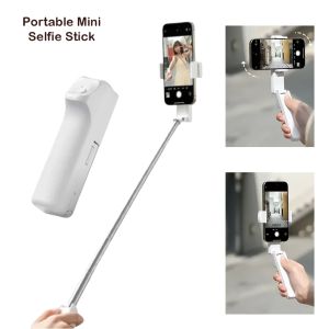 Portable Mini Selfie Stick Bluetooth Remote Foldable Selfie Sticks for Mobile Phone Holder