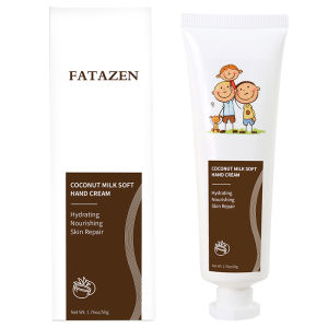 Naturals COCONUT OIL Hand Cream Plant Extracts Moisture Hand Cream Perfumed Hand Essence Hand Cream Lotion Gift (80g)