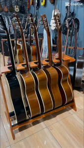 KAWES Stand Gitar Dudukan Gitar Rak Gitar Stand Gitar isi 5 slot V5