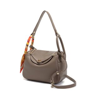 ENJI Tas Selempang Wanita Jiyol Warna Cream Hitam Taupe