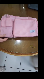 Krizia Foldable Duffle Travel Gym Bag with Shoe Compartment | Oxford Nylon Water Resistant | Lightweight | Large Capacity | Adjustable Shoulder Straps