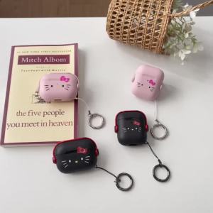 Sanrio | Vỏ Bảo Vệ Tai Nghe Hoạt Hình Hello Kitty Dễ Thương Cho AirPods 1/2/3/Pro3/4/Pro2 - Hộp Đựng Tiện Lợi Của Sanrio