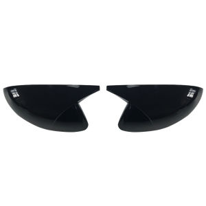 1 Pair Side Mirror Cover Cap Add-On Housing Shell Horn Style Fit for Nissan Sentra/Sylphy 2020 2021 Side Mirror Cap