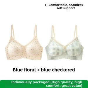 Daisy | Teen Girl Cotton Comfort Gathering Lacing Bra