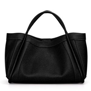 Aidrani    New high-capacity high-quality cowhide bag simple and casual portable womens bag