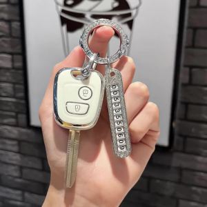 New Tpu Car 2 Button Key Cover Case for Peugeot 106 107 206 207 307 Citroen C1 C2 C3 C4 XSARA PICASSO for Toyota AYGO Protector