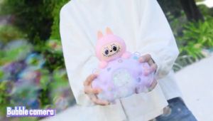 [capt] Mainan Outdoor Anak Kamera Mesin Pembuat Gelembung Busa Bubble - Camera Bubble Toys