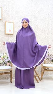 Pusat Mukena Indonesia - Mukena Dewasa 3in1 Delana