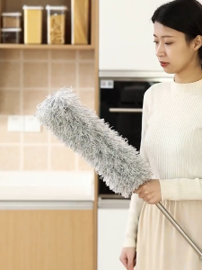 JULO  Kemoceng Microfiber 28 Meter – Kemoceng Flexible Kemoceng Telescopic Tarik 280 CM Pembersih Langit Langit Rumah Kemoceng Gagang Tarik Panjang Kemoceng Multifungsi