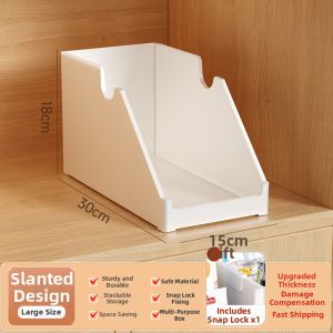 XUNHUAI | Multipurpose Desktop Storage Box Corner Organizer