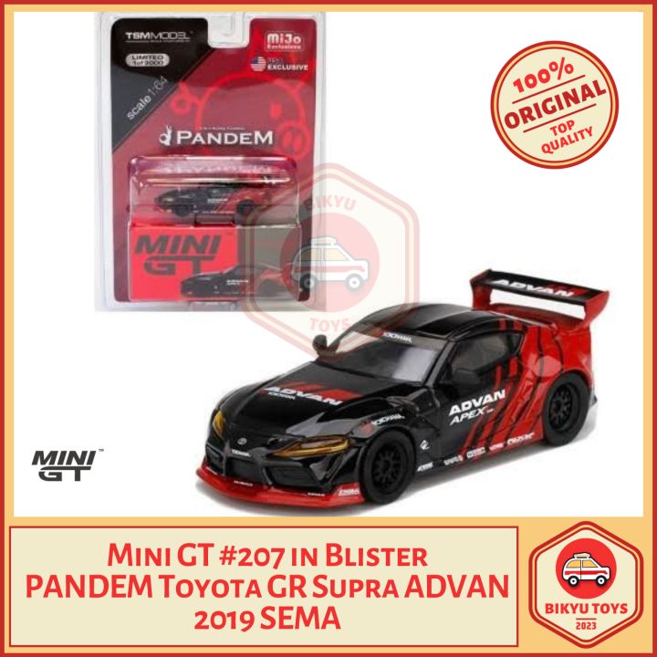 MINI GT 207【Pandem おろせる Toyota GR Supra ADVAN 2019 SEMA