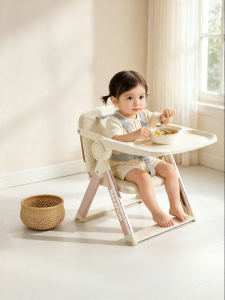 Beeshum | Foldable Portable Baby High Chair for Toddlers