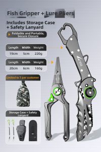 BENNUO | Fish Control Lure Clamp With Scale