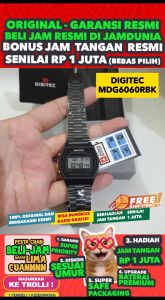 Jam Tangan Digitec Original - Jam Digitec MDG-6060RBK