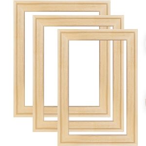 40x50cm Wooden Frame for Canvas Oil Painting by Numbers DIY Inner Frame for Photo for Wall Home Decoration