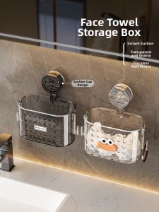 Kaman | Wall-mounted Face Towel Organizer Bathroom