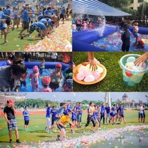 SHIFEITU | Quick-Fill Water Balloons for Summer Outdoor Activities Small Size