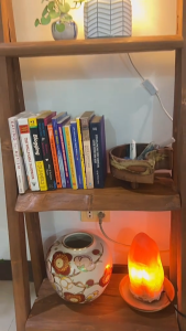 Solid Wood Rustic Reclaimed Pantry Organizer - Ladder Shelf  Handcrafted Multi-Purpose Storage and Display Rack Eco-Friendly Bookshelf and Plant Organizer with Natural Finish Perfect for Living Room Kitchen or Office Interiors