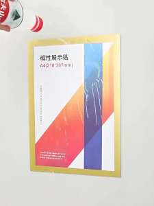 A3 & A4 Magnetic Clear Display Frame (Frame Gambar Magnetik) 📄 Self Adhesive Sticker Frame | Wall Mount Certificate Holder Easy Needz