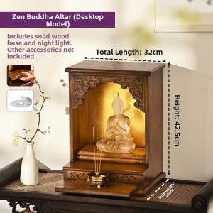 YILI | Mini Wooden Buddha Niche