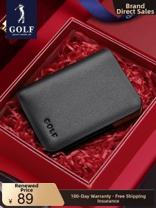 Golf | Business Casual Mens Leather Card Wallet