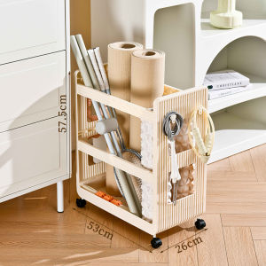 Fitness Equipment Storage Rack Narrow Trolley Shelf