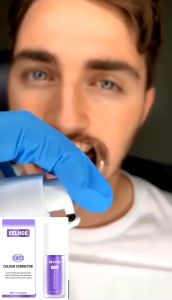EELHOE V34 Colour Corrector Whitening Toothpaste Karang Gigi Purple Pemutih Gigi Penghilang Noda Gigi Mengobati Sakit Gigi Nafas Segar Eelhoe V34 Warna Ungu - Lazada