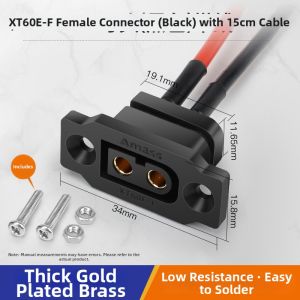 kuicc | Dustproof Fixed Female Connector XT60H