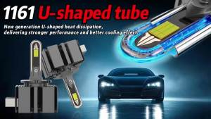 2Pcs D1S D3S LED Canbus Car Headlight Bulbs D2S D4S D8S 30000LM 35W 6000K Turbo Bi-Led CSP Lamp Plug and Play Kit 6000K 12V 24V