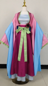Anime The Apothecary Diaries Maomao Cosplay Costume For Kids Girl Pink Women Dress Halloween Carnival Party Costume Maomao wig