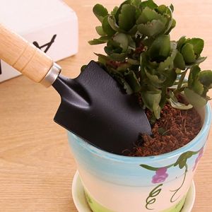 3pcs Mini Plant Gardening Tools Set Spade Claw Rake Shovel Flowers Planting Tools for Loosening Soil