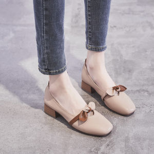 Giày Đế Mềm Mary Janes Cho Nữ Giày Đơn Cổ Điển Giày Đơn Đế Thấp Giày Đơn Đế Mềm Giày Đơn Đế Mềm Có Nơ Giày Đơn Đế Mềm Phong Cách Hàn Quốc