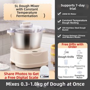 SUNATUR | Home Commercial Grade All-in-One Dough Kneading and Fermenting Machine