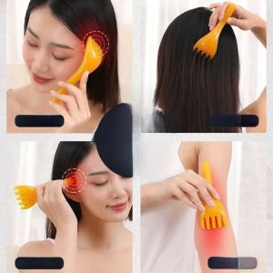 Bamboo Handheld Scratch Massager Eight-Armed Octopus Itch Scratcher Elderly Pleasure Home Use Massage Equipment