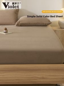 Violet | Milk Velvet Warm Fitted Sheet